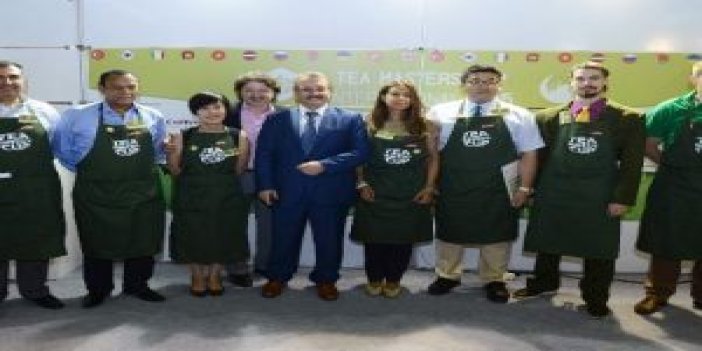 Dünya çay şampiyonasının ilki İstanbul’da başladı