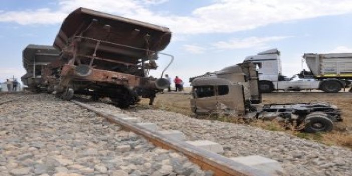 Elazığ'da tren kazası