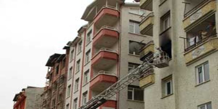 Rize'de yangın: 2 ölü