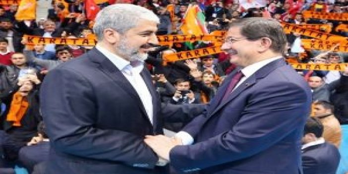 Başbakan Davutoğlu, Meşal ile görüştü