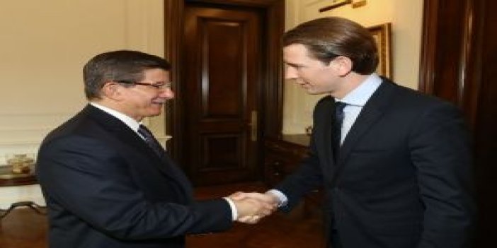 Avusturya Dışişleri Bakanı Kurz’u kabul etti