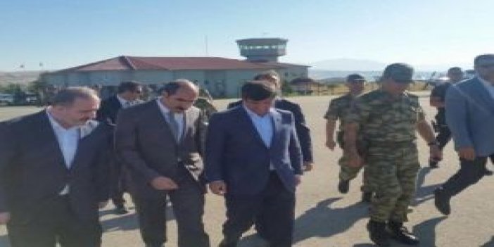 Başbakan Davutoğlu Van’dan ayrıldı