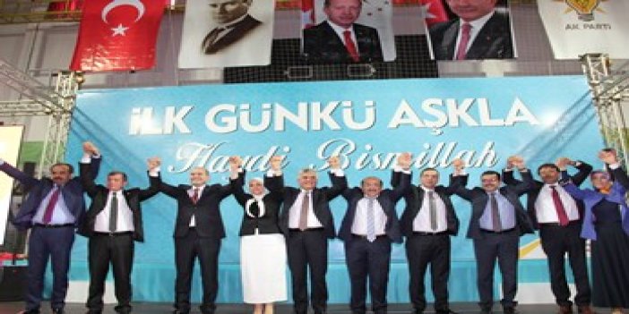 Trabzon'da AK Parti adayları tanıttı