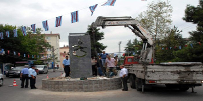 Trabzonspor anıtı yarın açılıyor