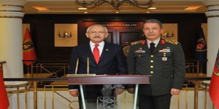 Kılıçdaroğlu, Genelkurmay Başkanı Akar’ı ziyaret etti