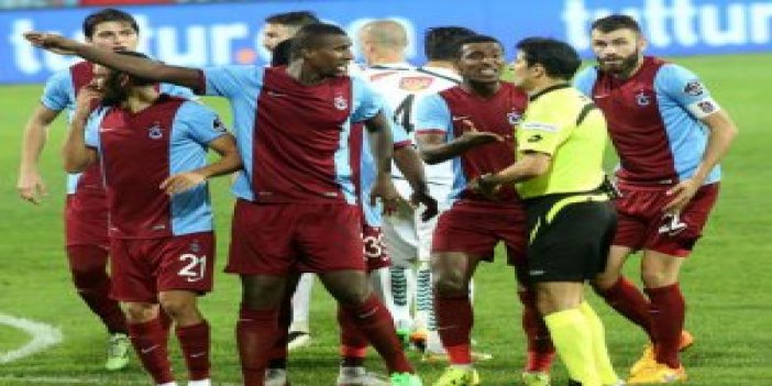 "Trabzon maçında 2 büyük hata"