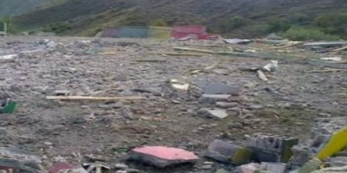 PKK'nın sözde mezarı dümdüz edildi