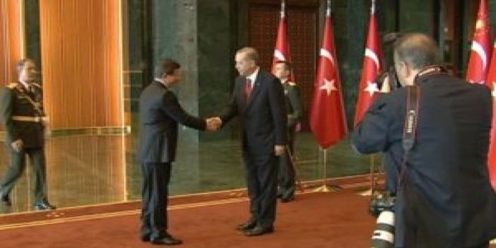 Cumhurbaşkanı Erdoğan tebrikleri kabul ediyor