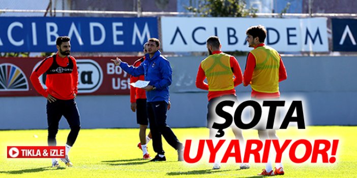 Trabzonspor, Başakşehir'e hazırlanıyor