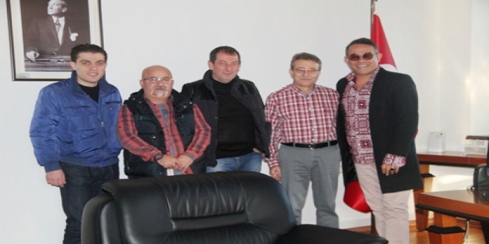 Trabzon Tiyatro Müdürüne ziyaret