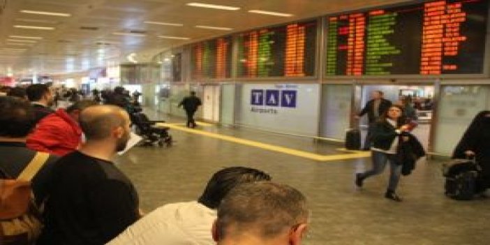Atatürk Havalimanı’nda anons düzenlemesi