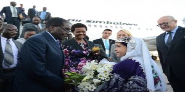 Zimbabwe Cumhurbaşkanı erken saatlerde Antalya’da oldu