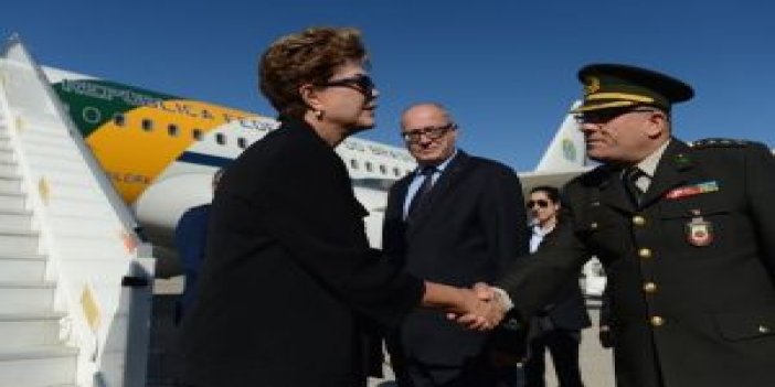 Brezilya Cumhurbaşkanı Rousseff Antalya’da