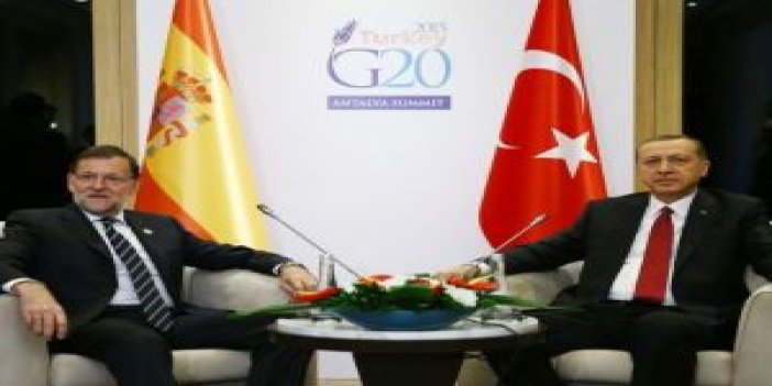 Cumhurbaşkanı Erdoğan İspanya Başbakanıyla görüştü