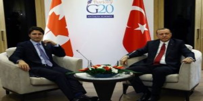 Son görüşme Kanada Başbakanıyla