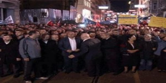 Ülkü Ocakları’ndan Taksim’de protesto!