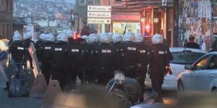 Beyoğlu’nda eyleme polis müdahalesi