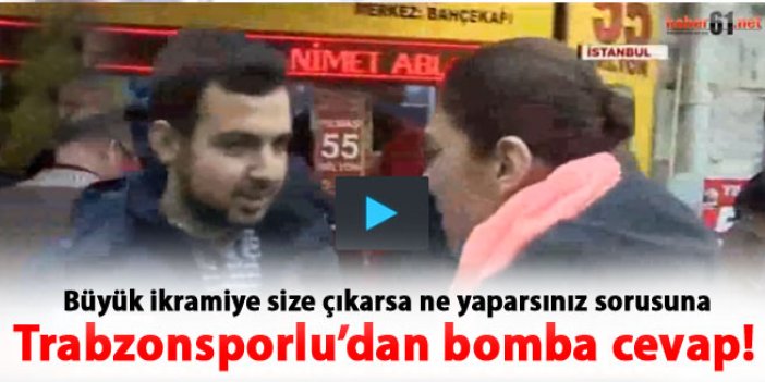 Trabzonsporlu'dan bomba ikramiye cevabı!