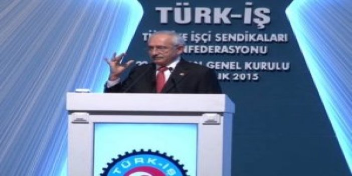 Kılıçdaroğlu: Türkiye toplama kampı mı ?