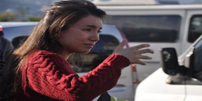 Giresun'da üniversiteli kızın gözyaşları