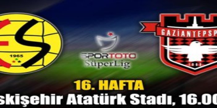 Eskişehirspor Gaziantepspor'a mağlup oldu