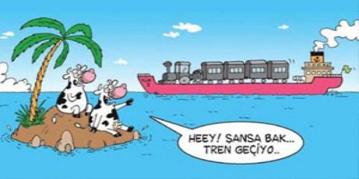 Trabzon ‘demiryolu’ projesine karikatürlü gönderme