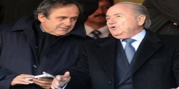 Platini ve Blatter'e Men Şoku!