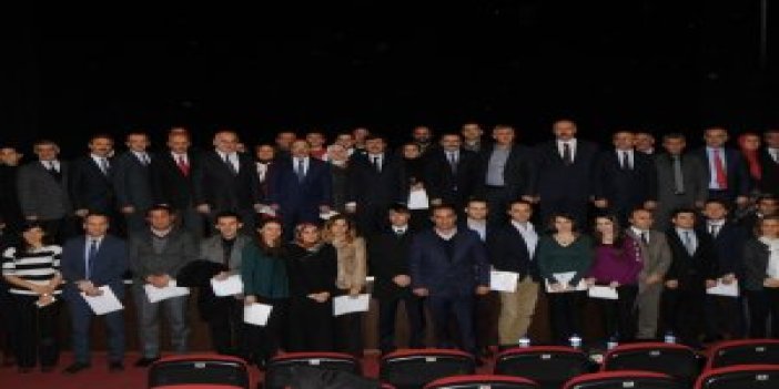 Trabzon'da sertifika töreni yapıldı