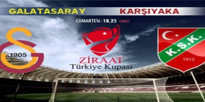 Galatasaray Karşıyaka'yı devirdi