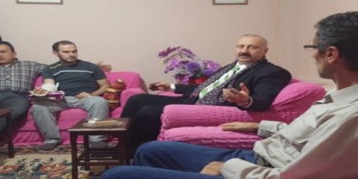 Başkan Çebi'den Şırnak gazisine ziyaret