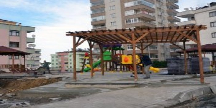 Trabzon'da o mahalleye yeni park!