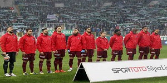 Bursaspor Trabzonspor maçından kareler
