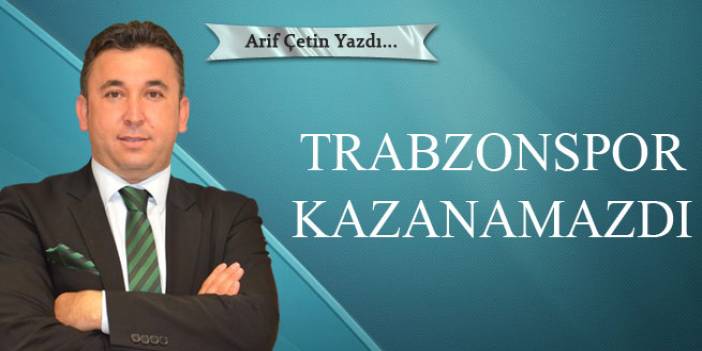 Trabzonspor Kazanamazdı