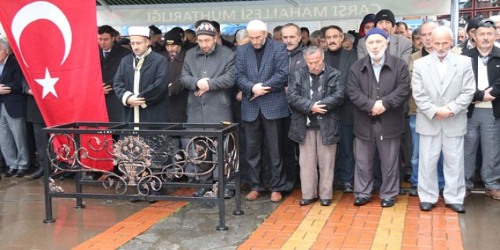 Trabzonlu Şehit İçin Cenaze namazı kılındı!