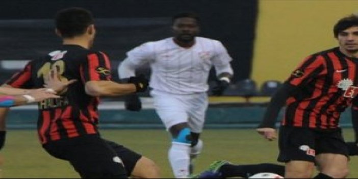 Boluspor Eskişehirspor'a mağlup oldu