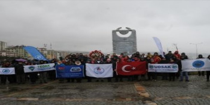 10 dağcı Trabzon'da anıldı!