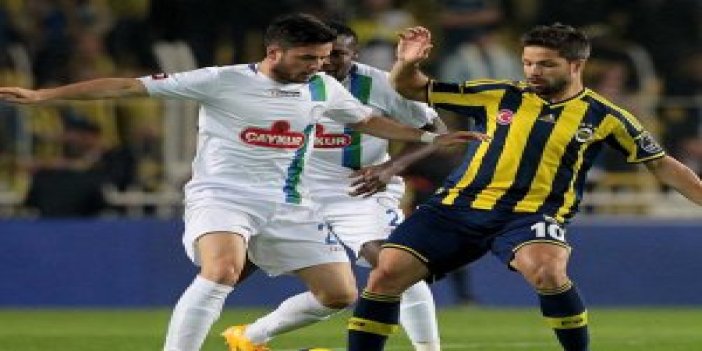 Çaykur Rizespor Fenerbahçe'ye yenildi