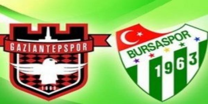 Bursaspor Gaziantepspor'u devirdi
