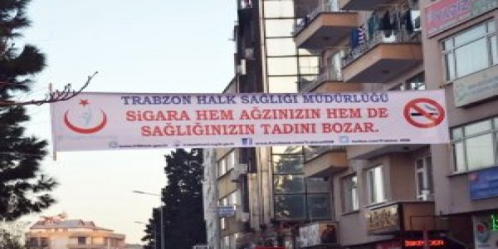 Trabzon'da sigara yasağına uymayanlara ceza yağdı!