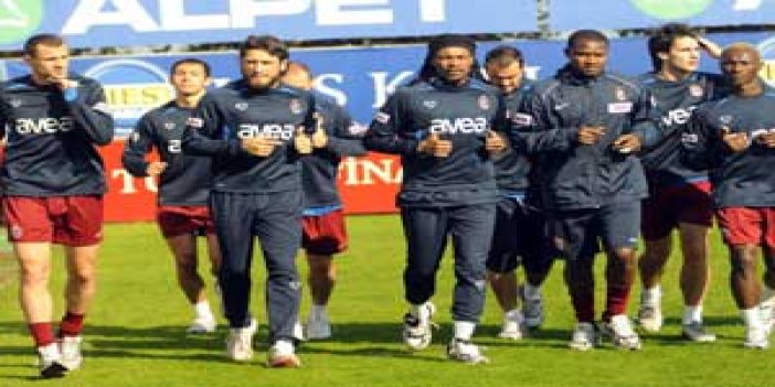 Trabzon Kayseri maçına hazır