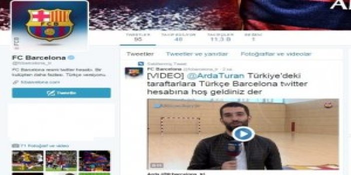 Barca’dan Türk futbolseverler için jest