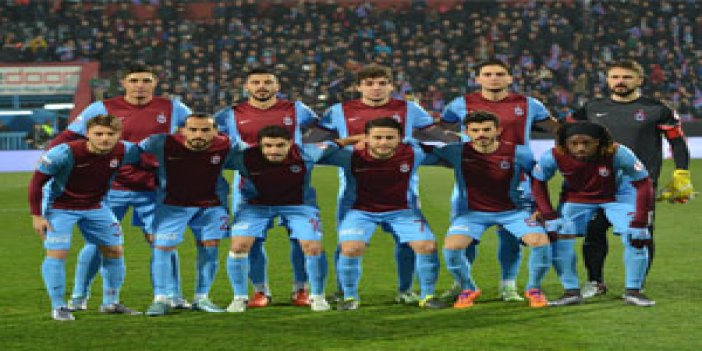 Trabzonspor 6 sezonda 5 kez...