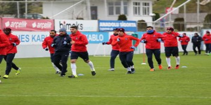 Trabzonspor Kayserispor'a hazırlanıyor