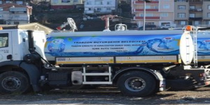 Trabzon'da susuzluğa 3,1 milyon liralık önlem