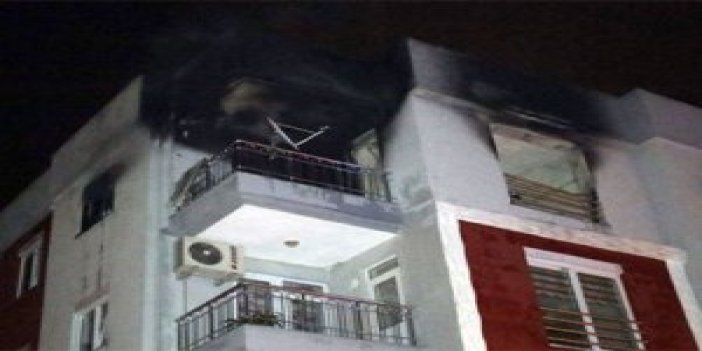 Askerden izne geldi evi yaktı - Antalya haberleri