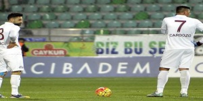 Trabzonspor'da stoperler tamam forvet yok