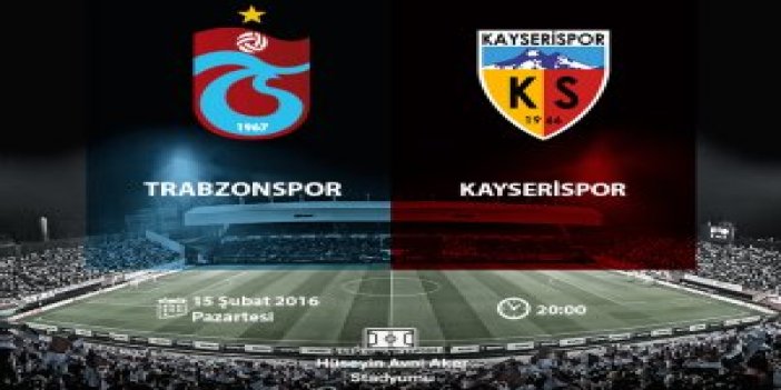 Trabzonspor Kayserispor'u devirdi