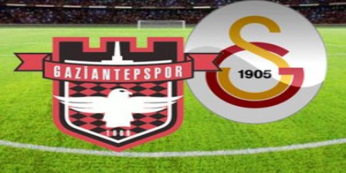 Gaziantepspor 2-0 Galatasaray maçı özeti ve golleri