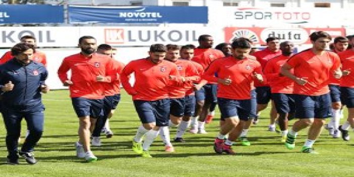 Trabzonspor Konyaspora hazırlanıyor
