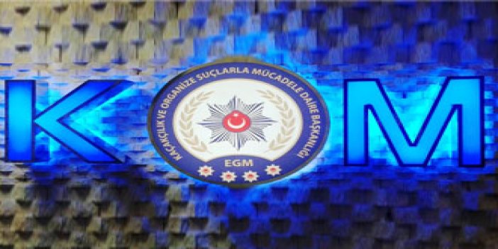 Trabzon 20 adrese baskın 16 kişi gözaltında